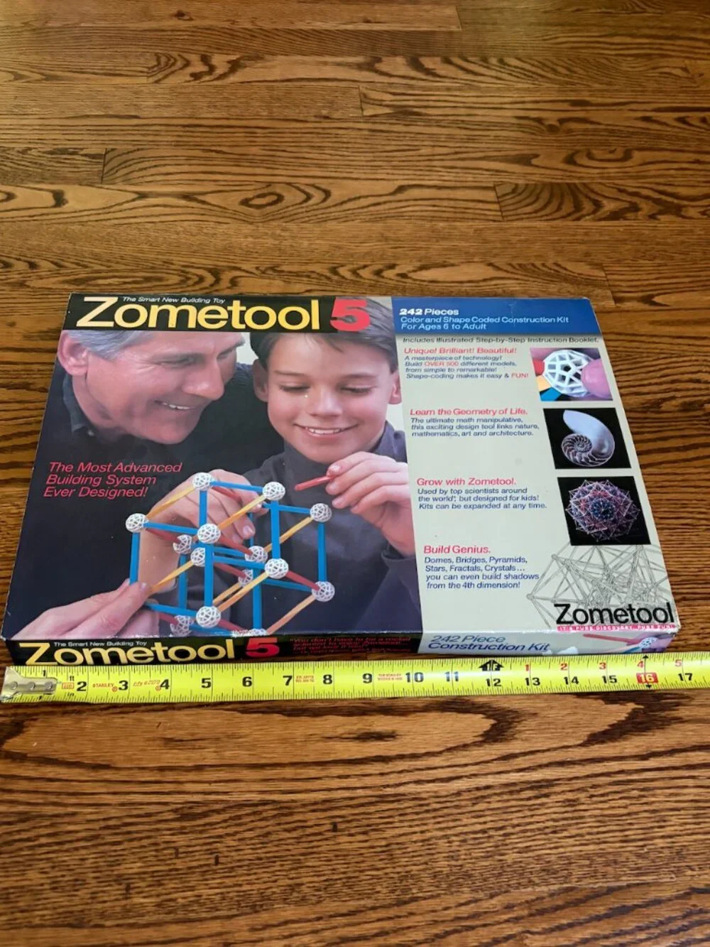Zometool 5 Construction Lot Creator Sets -Geometry Builder STEM Toy Vintage USA